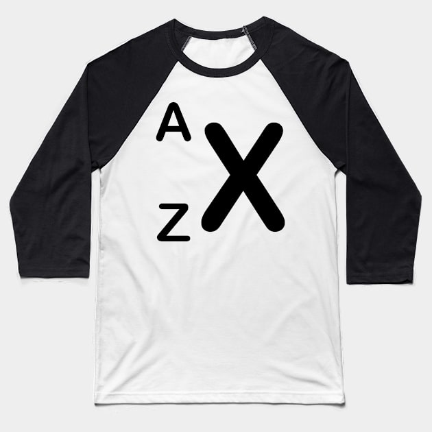 atomic symbol Baseball T-Shirt by samzizou